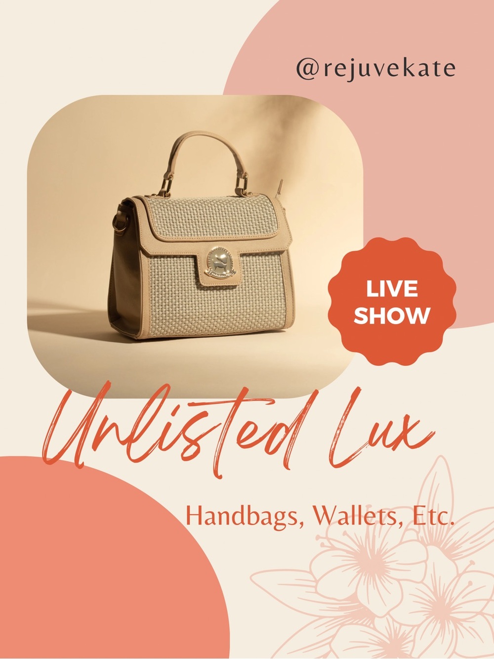 Unlisted Lux/Designer Item Live Show